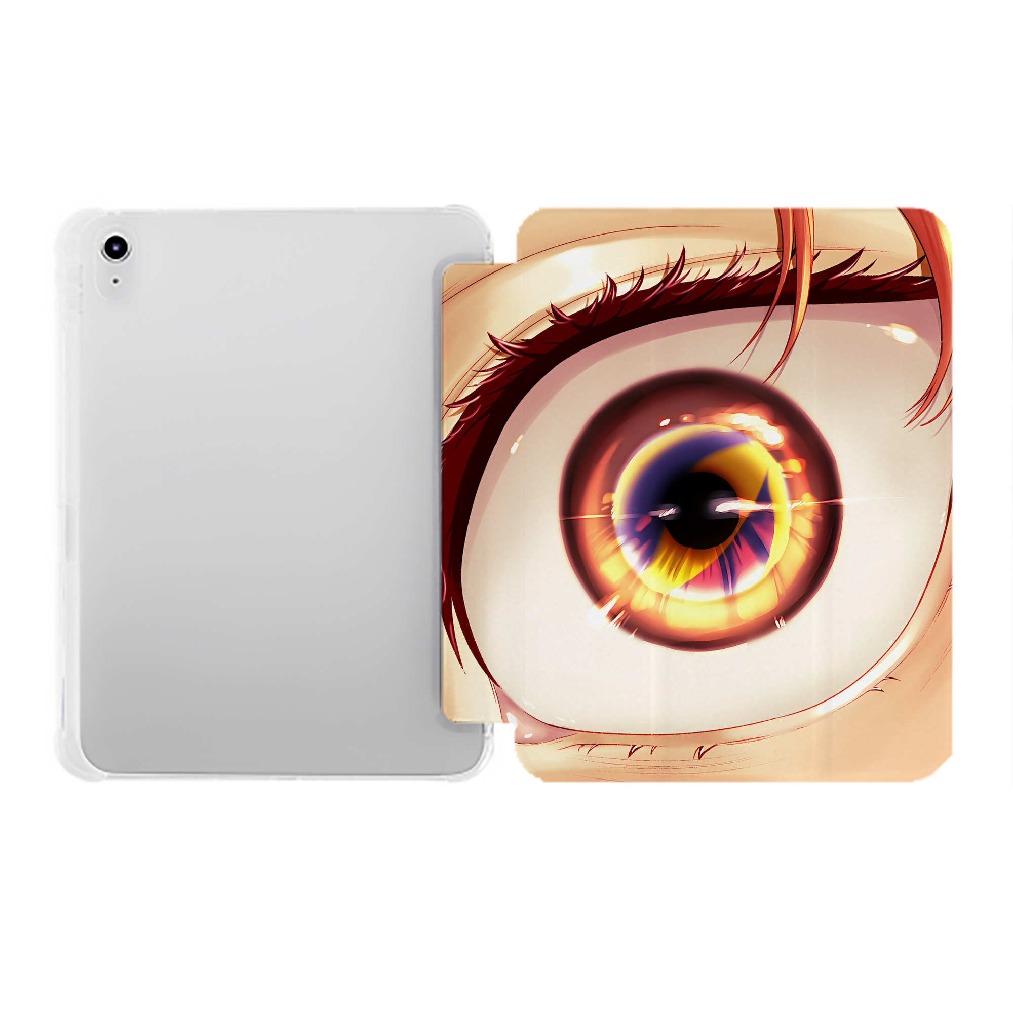 （画像用） ハイキュー!! Haikyu!! IPad ケース ペン収納付き 三つ折りスタンド PUレザー×シリコン 対応機種9.5/10.5/10.9インチ